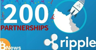 200 Partnerships for Ripple! XRP has Competitive Advantage over other Cryptocurrencies - Crypto News