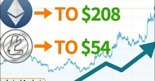 Ethereum ETH to $208 & Litecoin LTC to $54 THIS WEEK? Plus Tron TRX Analysis