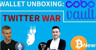 Tron vs Ethereum DRAMA! Plus COBO Vault Unboxing - Today's Crypto News