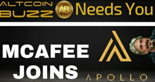 Altcoin Buzz Needs You! + John McAfee Joins Apollo - Today's Crypto News