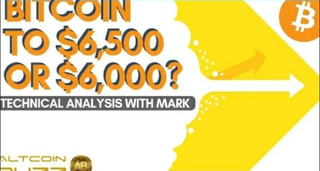 Bitcoin's Next Move - $6,500 or $6,000? Technical Analysis