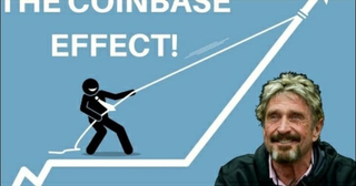 The Coinbase Effect & John McAfee News - Today's Crypto News
