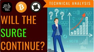 Will The SURGE CONTINUE? Quick Look at IOTA, X0 and Bitcoin - Technical Analysis