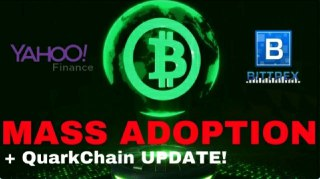 MASS ADOPTION INCOMING? + QuarkChain, Bittrex, Yahoo! Finance - Today's Crypto News