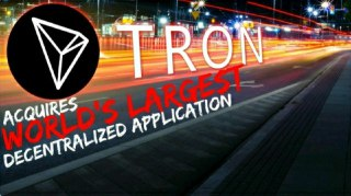 TRON Acquires World's LARGEST Decentralized Application - Today's Crypto News