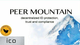 Peer Mountain ICO - Decentralizing Trust