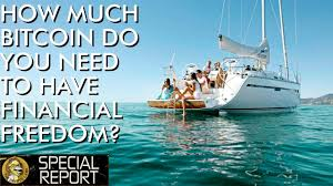 How Much Bitcoin Do You Need To Be Rich & Have Financial Freedom?