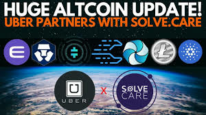 HUGE: UBER Partners with Solve.Care! LTC Halving, Enjin, MCO, Theta, ADA, Celer, HPB