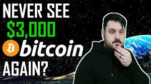 Will We Never See A $3,000 Bitcoin Again?