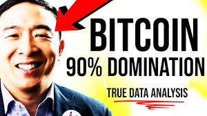 BITCOIN 90% REAL DOMINATION?!? 🛑 Andrew Yang, True Data Revealed, Money of the Internet, Altcoins