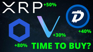 Vechain (VET), Chainlink (LINK), XRP (XRP) + Digibyte (DGB) | Crypto Analysis