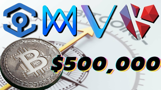 $500,000 BITCOIN!!! Ethereum Defi! Vechain, Quarkchain, KardiaChain, Ankr