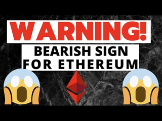WARNING! ETHEREUM DANGER SIGNAL! DUMP INCOMING?! $ETH TA