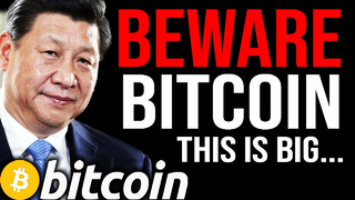 BEWARE!! WATCH BITCOIN CLOSELY TODAY!! Something BEARISH COOKING!! Wallstreet, Stimulus, China