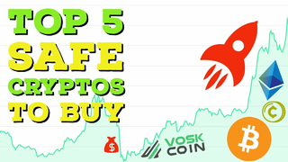 Top 5 SAFEST Cryptocurrencies to BUY right now! 💰