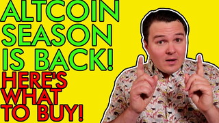 ALTCOIN SEASON IS BACK!!! HERE'S THE BEST CRYPTO TO BUY RIGHT NOW! [Big Gains Coming]