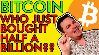WHO IS BUYING $590,000,000 OF BITCOIN!?!? THE NEXT BIG BTC MOVE? [Price Won't Stay Here For Long]