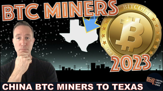 MASSIVE INFLUX OF BITCOIN MINERS TO TEXAS (2023). TESLA?