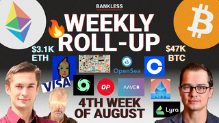 ROLLUP: Visa buys a CryptoPunk | Budweiser Beer. ETH | NFT Mania | Michael Saylor Bitcoin | EIP1559