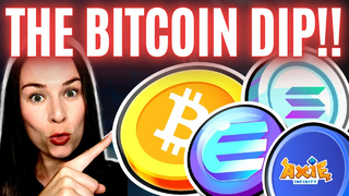 What is Causing the BITCOIN DIP?| Solana Gaining Ground | Efinity Taking BIG Steps!