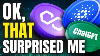 SUPER IMPRESSIVE Polygon | Cardano Whales Moving ADA | ChatGPT in Crypto 🚀 🤯