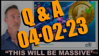 Q&A (AFTER LIVE STREAM) - "THE MOST BULLISH REPORT I'VE EVER READ ON CRYPTO! CITI BANK."