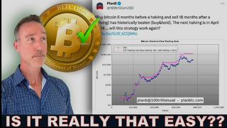 BUY / SELL BITCOIN AT 6 & 18: IS PLAN B WRONG AGAIN?