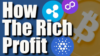 Rich People LOVE Crypto, HUGE Bitcoin Profits, Selling Coinbase & US FED Rate Cuts Incoming