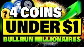 Top 4 Altcoins Under $1 - Best Crypto To Buy Now! (Before October)